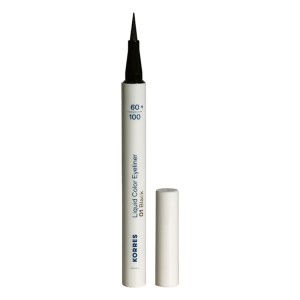 Korres Liquid Color Eyeliner 01 Black, 1ml