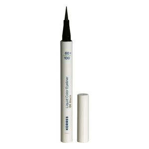 Korres Liquid Color Eyeliner 01 Black, 1ml