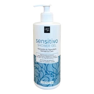 Ag Pharm Sensitivo Refresh & Care Αφρόλουτρο σε Gel για Πρόσωπο, Σώμα & Ευαίσθητη Περιοχή, 500ml