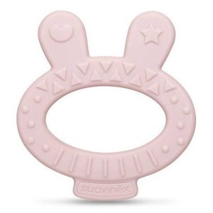 Suavinex Μασητικό Οδοντοφυίας Σιλικόνης Hygge Rabbit Γκρι, 1τμχ
