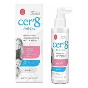 Vican Cer8 Anti-Lice Αντιφθερικό Spray Πρόληψης, 150ml