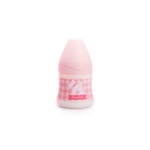 Suavinex Scottish Girls, Πλαστικό Μπιμπερό Θηλή Σιλικόνης 150ml MA3800169 0-6μ