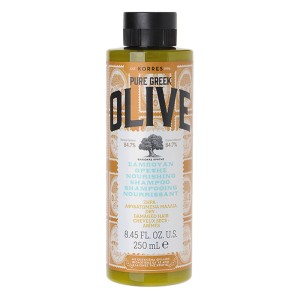 Korres Pure Greek Olive Σαμπουάν Θρέψης και Ενυδάτωσης με Εκχύλισμα Φύλλων Ελιάς, 250ml