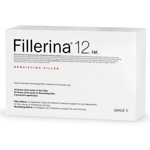 Fillerina 12 HA Densifying-Filler Face Treatment Αγωγή Εντατικής Αναπλήρωσης του Όγκου & Γεμίσματος των Ρυτίδων Grade 5, 60ml