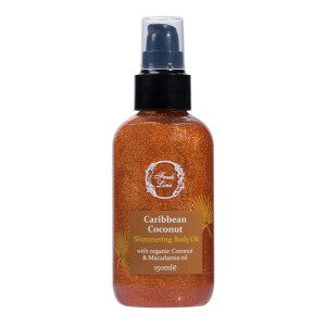 Fresh Line  Caribbean Coconut Ξηρό Λάδι Λάμψης Σώματος Καρύδα,150ml