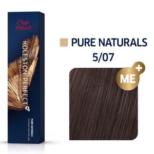 Wella Professionals Koleston Perfect Me+ Rich Natuals Απόχρωση 5/07 Καστανό Ανοιχτό Φυσικό Καφέ, 60ml