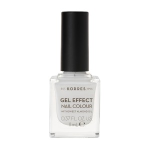Korres Gel Effect Nail Colour 1 Blanc White