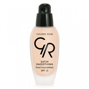 Golden Rose Satin Smoothing Fluid Foundation 24 Spf15, 34ml