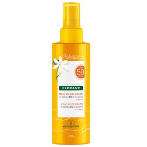 Klorane Polysianes Spray Solaire Sublime Αντηλιακό Σπρέι Σώματος SPF50+ με Tamanu ΒΙΟ & Monoi, 200ml 