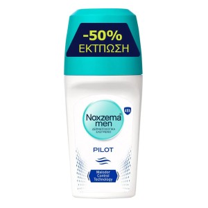 Noxzema Men Pilot Ανδρικό Αποσμητικό Roll On -50%, 50ml