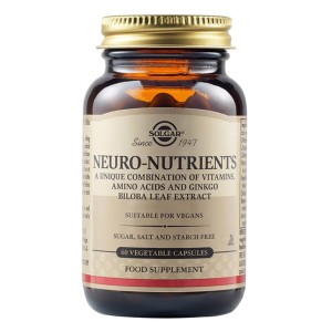 Solgar Neuro-Nutrients Συμπλήρωμα Διατροφής, 60κάψουλες