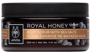 Apivita Royal Honey Scrub Σώματος με Θαλάσσια Άλατα και Μέλι, 200ml