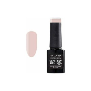 Elixir Make-up Semi Gel Ημιμόνιμο Επαγγελματικό Βερνίκι Νυχιών Νο509 French Manicure Pink, 5ml