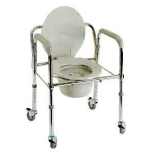 Alfacare Deluxe AC-522W Κάθισμα Τουαλέτας Τροχήλατο, 1τεμ