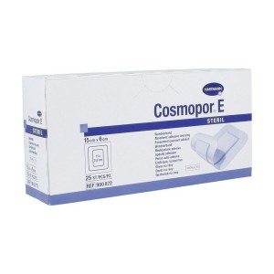 Hartmann Cosmopor E 15x6cm Αυτοκόλλητη Αποστειρωμένη Γάζα 25 Τεμάχια