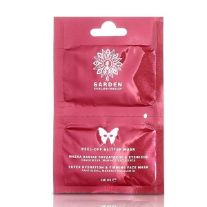 Garden Peel-Off Glitter Mask Μάσκα Προσώπου για Άμεση Σύσφιξη, 12ml