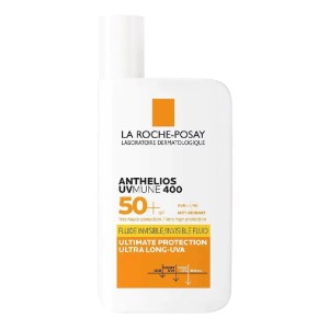 La Roche Posay Anthelios UVmune 400 spf50+ Invisible Fluid Αντηλιακό Προσώπου Χωρίς Άρωμα, 50ml