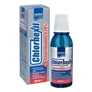 Intermed Chlorhexil 0.20% Mouthwash Στοματικό Διάλυμα με 0.20% Χλωρεξιδίνη, 250ml