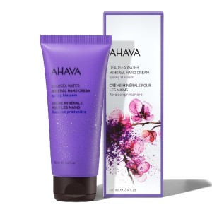 Ahava Dead Sea Water Mineral Hand Cream Spring Blossom Κρέμα Χεριών με Άρωμα Ανοιξιάτικου Άνθους, 100ml