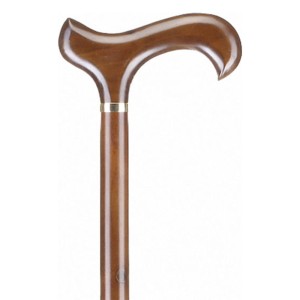 Alfacare Μπαστούνι Καφέ Derby με Λαβή AC-828, 1τμχ