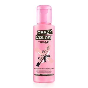Crazy Color Semi Permanent Hair Color Ημιμόνιμη Βαφή Candy Floss (Νο65), 100ml