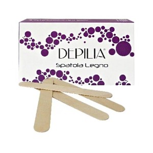 Depilia Ξύλινες Σπάτουλες, 100τμχ.