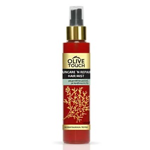 Olive Touch Suncare & Repair Αντηλιακό Σπρέι Μαλλιών, 125ml