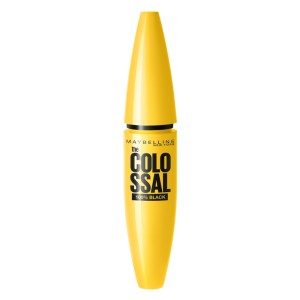 Maybelline The Colossal 100% Black Mascara for Colossal Volume Μάσκαρα Μαύρη για Κολοσσιαίο Όγκο, 10.7ml