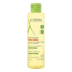 A-Derma Exomega Control Μαλακτικό Έλαιο Καθαρισμού Κατά του Αισθήματος Κνησμού, 200ml 