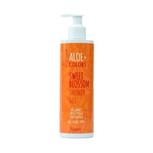 Aloe Colors Sweet Blossom Shower Gel Απαλό Αφρόλουτρο με Άρωμα Βανίλια/Πορτοκάλι, 250ml