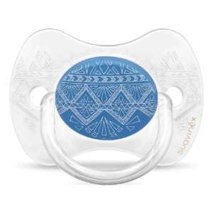 [dup] Suavinex H.Couture Blue Πιπίλα Σιλικόνης Φυσιολογική 0-4m, 1τμχ (8426420045810)