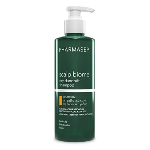 Pharmasept Scalp Biome Dry Dandruff Shampoo Σαμπουάν με Πρεβιοτικά κατά της Ξηρής Πιτυρίδας, 400ml