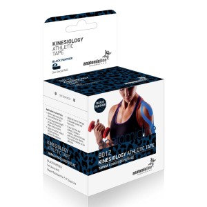 Anatomic Line Kinesio Tape 8012 Ταινία Κινησιοθεραπείας Black Panther, 5m