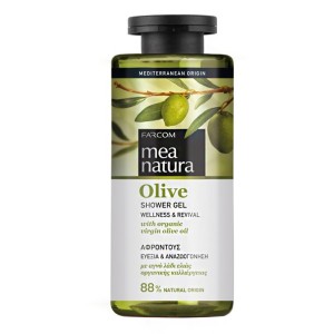 Farcom Mea Natura Olive Αφροντούς Ευεξία & Αναζωογόνηση, 300ml