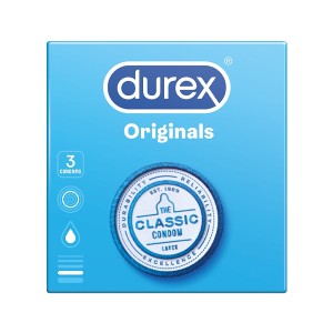 DUREX ΠΡΟΦΥΛΑΚΤΙΚΑ  3τεμ. - (CLASSIC) (ORIGINAL)