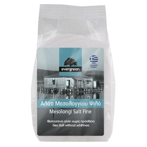EVERGREEN ΑΛΑΤΙ ΜΕΣΟΛΟΓΓΙΟΥ 500gr. - (ΨΙΛΟ)