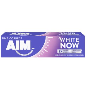 AIM WHITE NOW 75ml - (TIME CORRECT) (ΟΔΟΝΤΟΚΡΕΜΑ)
