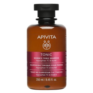 Apivita Womens Tonic Shampoo Hippophae TC & Laurel Σαμπουάν Γυναικείας Τριχόπτωσης Hippophae TC & Δάφνη, 250ml