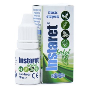 Uni-Pharma Instaret Ear Drops Ωτικές Σταγόνες, 10ml