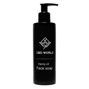 CBD World Hemp Oil Face Soap Καθαριστικό Προσώπου, 200ml