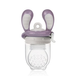 Kidsme Food Feeder Πιπίλα φαγητού σιλικόνης Μωβ - Medium 4+ Μηνών KID-0081, 1τμχ