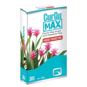 Quest CurQu Max Highly, Bioactive Συμπλήρωμα Διατροφής με Κουρκουμά, 30tabs
