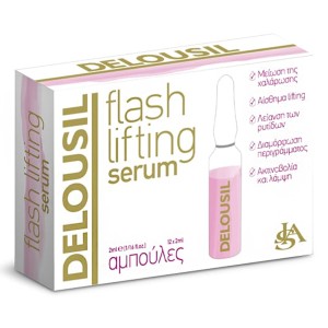 Delousil Flash Lifting Serum Αμπούλες για Lifting με Συσφικτική Δράση, 1αμπούλα
