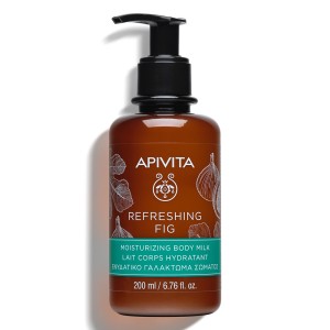 Apivita Refreshing Fig Moisturizing Body Milk Ενυδατικό Γαλάκτωμα Σώματος, 200ml