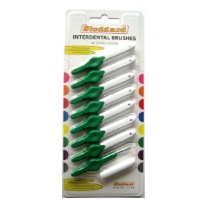 Optim Stoddard Dental Icon Μεσοδόντια Βουρτσάκια 0.5mm Πράσινα, 8τμχ