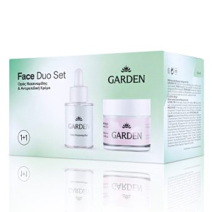 Garden Face Duo Σετ Περιποίησης No.6 για Αντιγήρανση με Αντιρυτιδική Κρέμα 50ml + Ορός Νιασιναμίδης 30ml, 1σετ