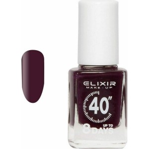 Elixir Make-Up Nail 40 Polish Βερνίκι Νυχιών Up To 8 Days 226 Eggplant, 13ml