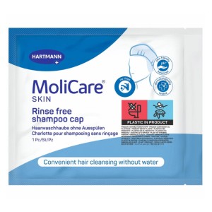Hartmann MoliCare Skin Προεμποτισμένο Σκουφάκι Λουσίματος Χωρίς Νερό, 1τμχ
