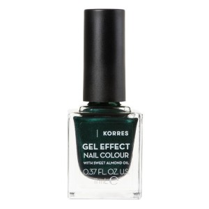 Korres Gel Effect Nail Color Βερνίκι Νυχιών Velvet Green 89 , 11ml