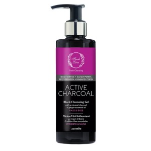Fresh Line Active Charcoal Μαύρο Τζελ Καθαρισμού Ενεργός Άνθρακας, 220ml